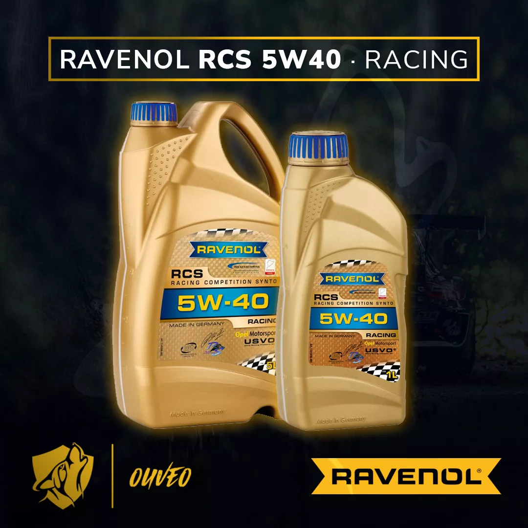 RAVENOL RCS Racing Competition Synto SAE 5W-40 Motoröl 20 Liter