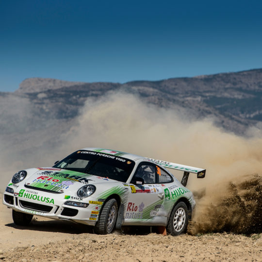 Neumáticos del Porsche 911 GT3 de tierra
