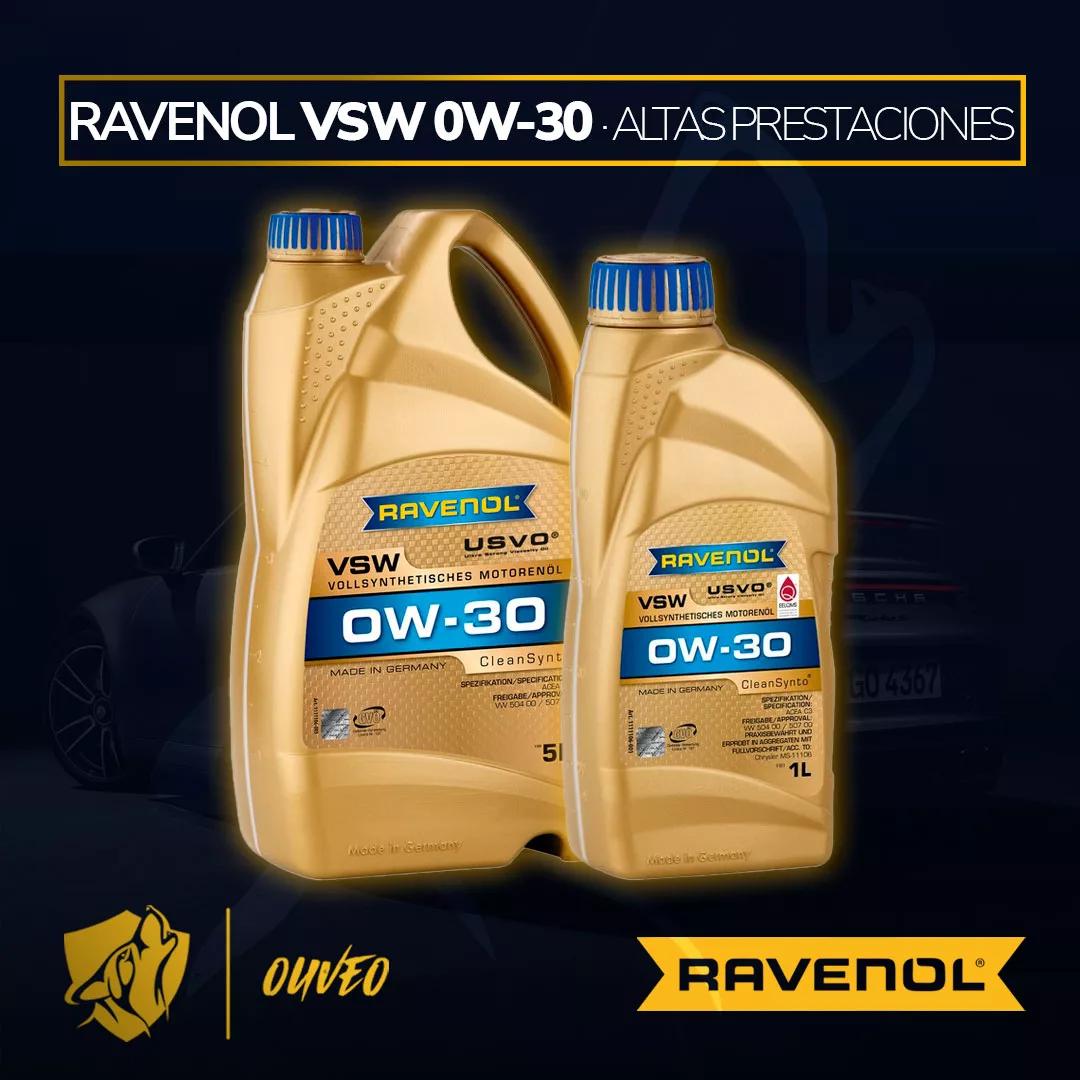 Ravenol VSW CleanSynto® SAE 0W-30 - VALLEJO RACING - Ravenol