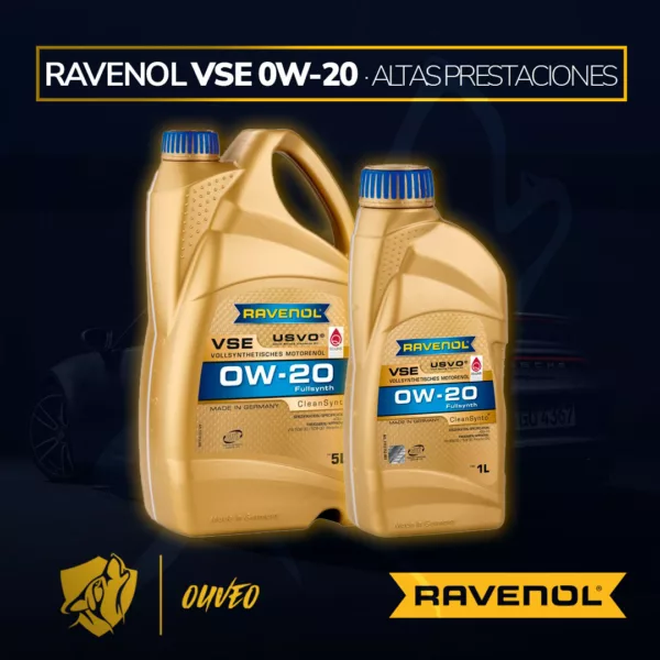 Ravenol VSE Vollsynthetisches Motorënol SAE 0W-20