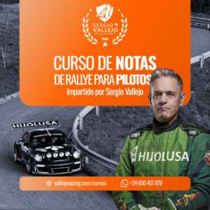 Curso Individual de Notas de Rallye para Pilotos