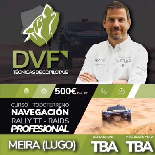 Curso de Navegación Profesional TT - DVF Técnicas de Copilotaje