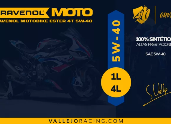 Ravenol Motobike 4T 5W-40, el aceite ideal para tu BMW