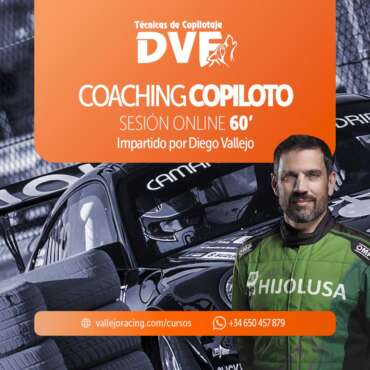 Sesión de Coaching 60' - Copiloto de Rallyes